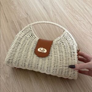Woven Handbag from Italy